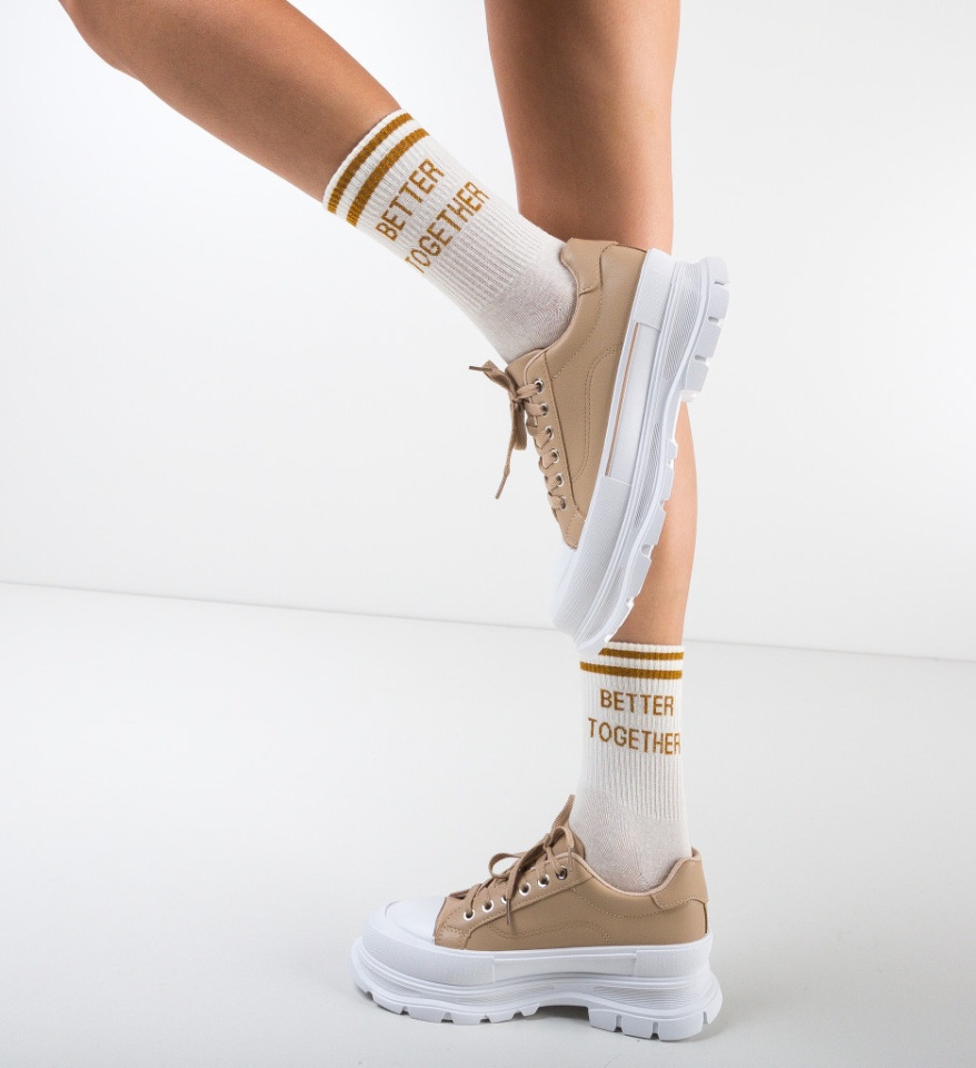 Pantofi Sport Kieren Khaki - Img 9