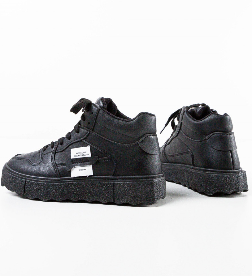 Pantofi Sport Mistece Negri - Img 10