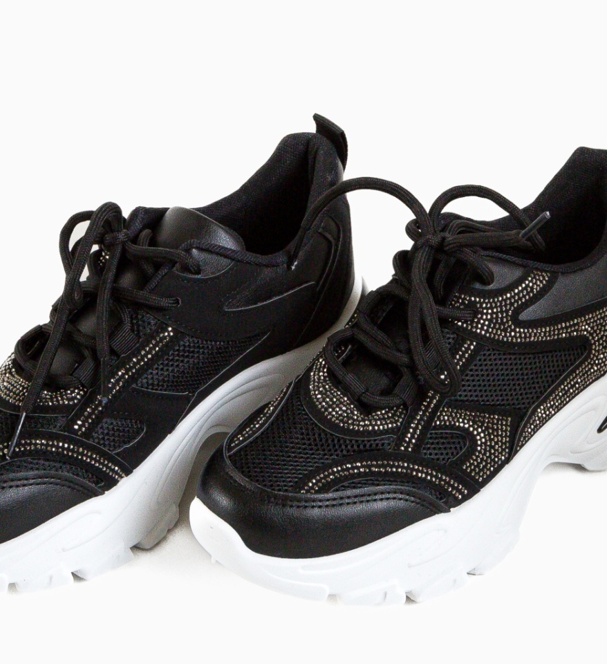 Pantofi Sport Nereus Negri - Img 3
