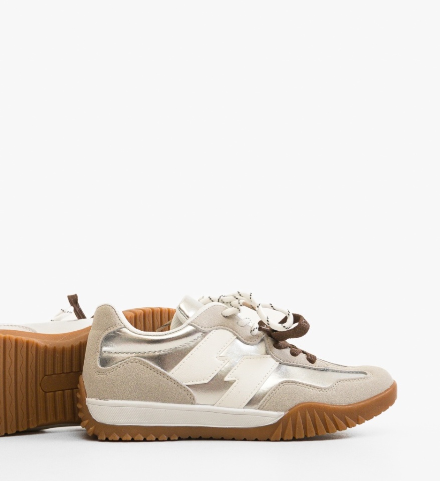 Pantofi Sport Velma Argintii - Img 3