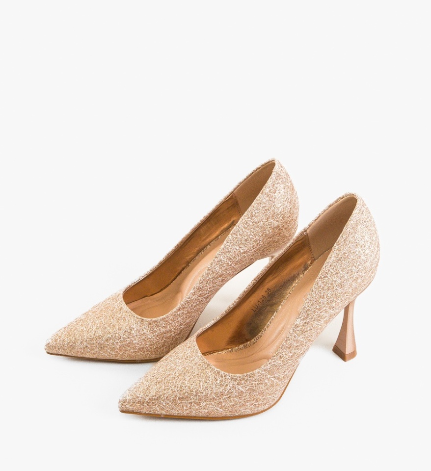 Pantofi stiletto dama Bridie Aurii 2 - Img 2