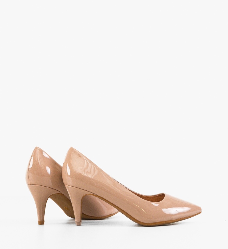 Pantofi stiletto dama Fiona Nude - Img 4