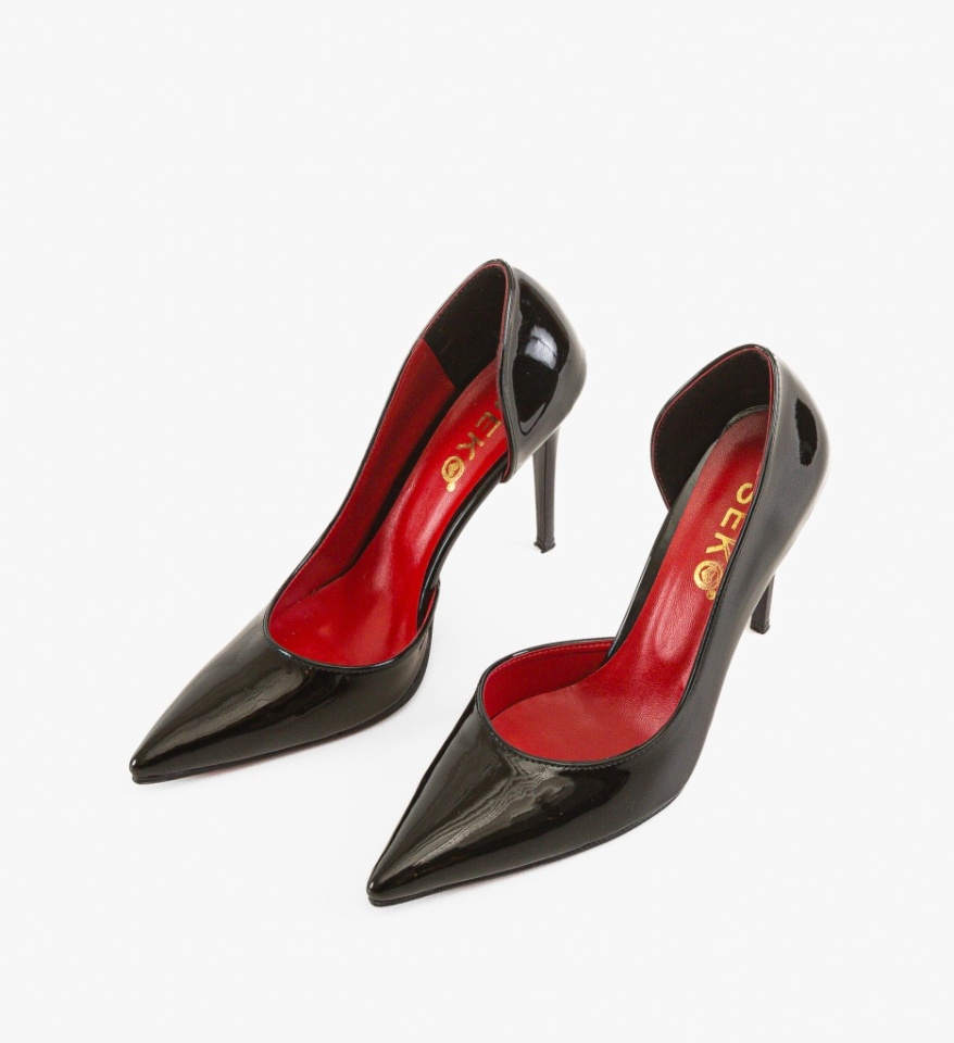 Pantofi stiletto dama Jenba Negri 3 - Img 2