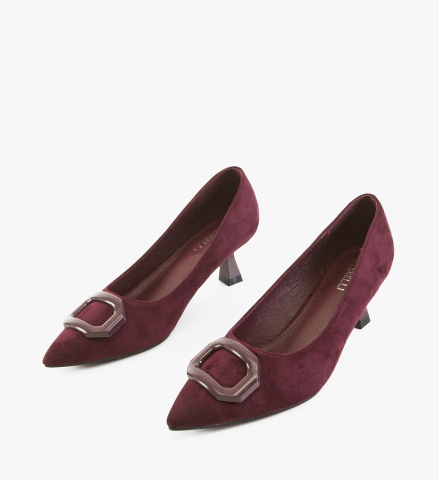 Pantofi stiletto dama Lyda Mov - Img 3