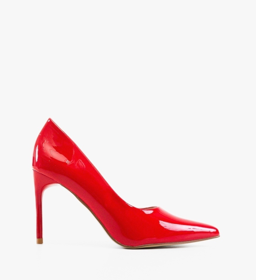 Pantofi stiletto dama Neybar Rosii - Img 2
