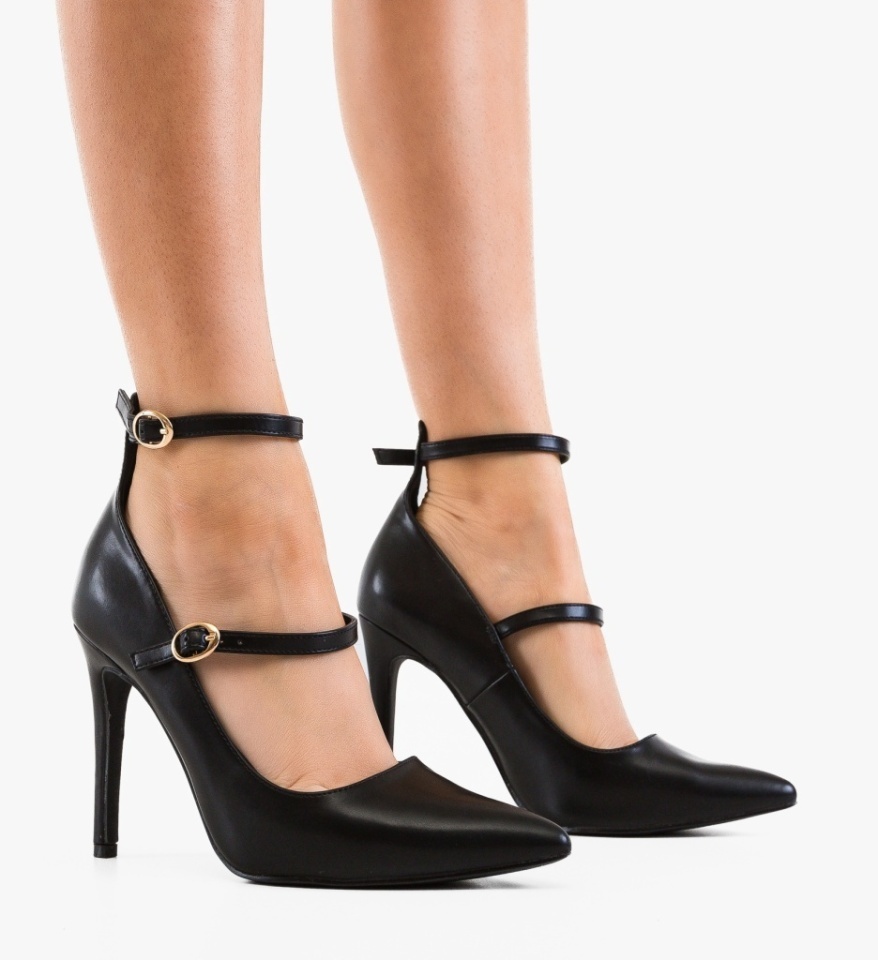 Pantofi stiletto dama Ximiex Negri - Img 4