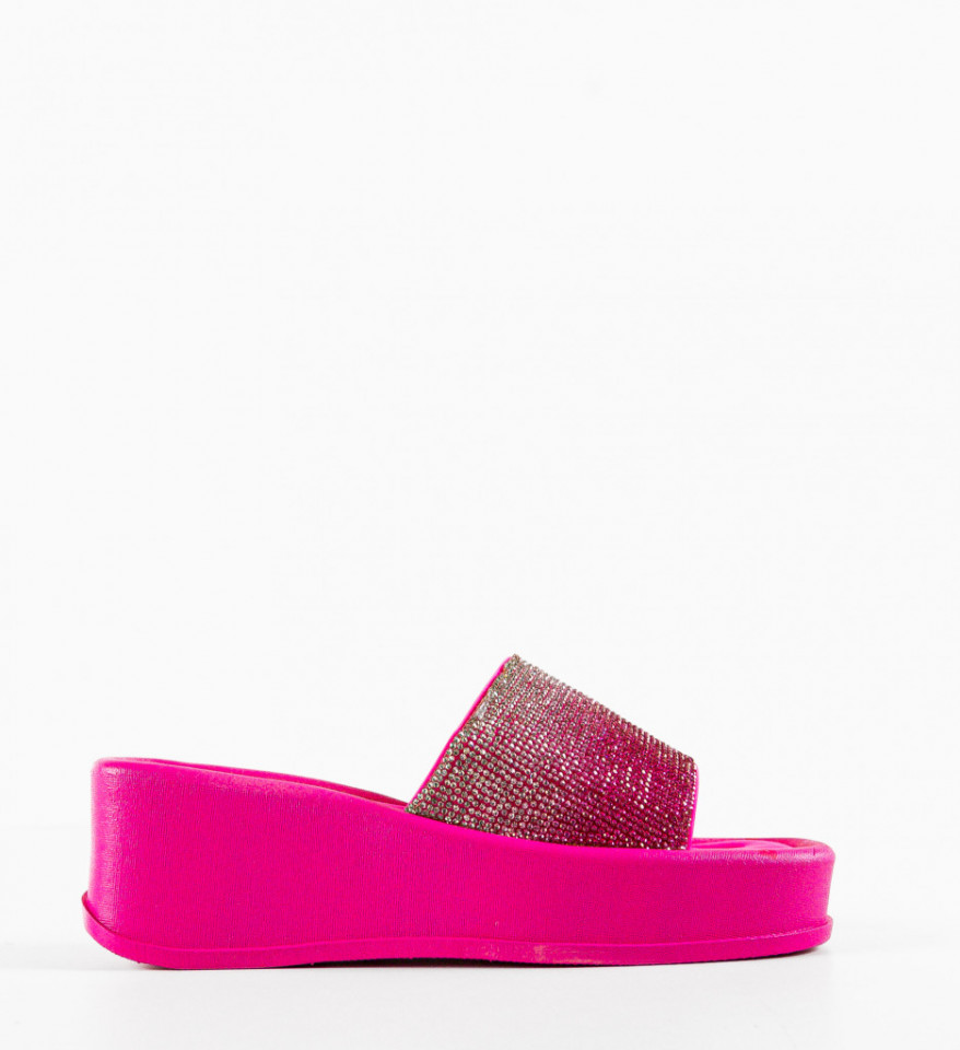 Papuci dama Gaib Fuchsia - Img 2