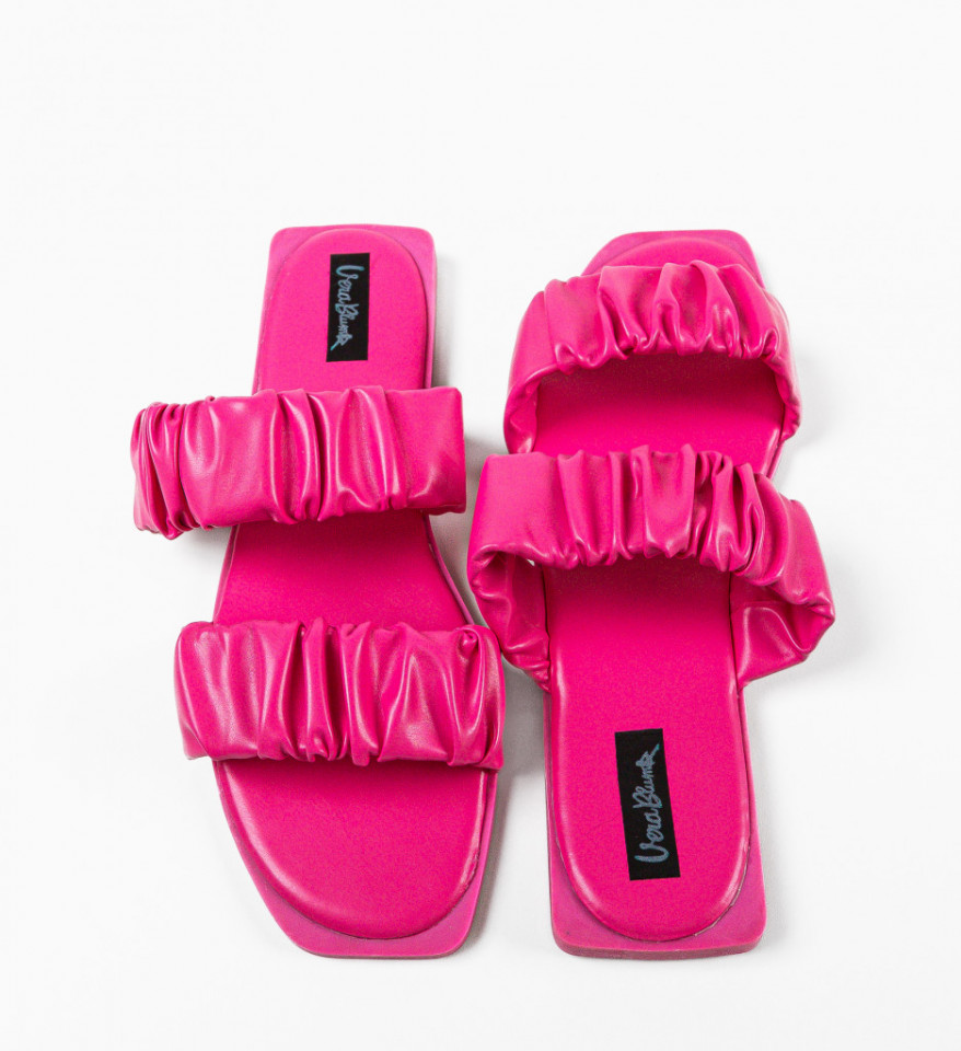 Papuci dama Grigor Fuchsia - Img 3