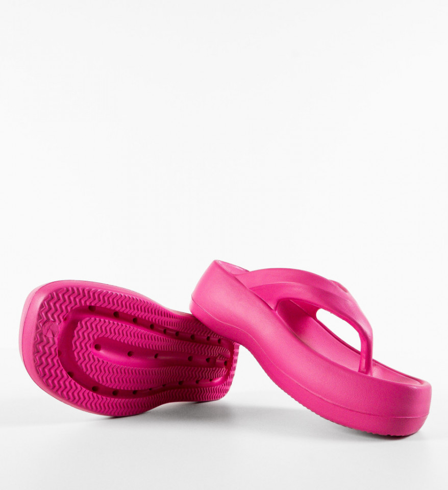 Papuci dama Omari Fuchsia - Img 5