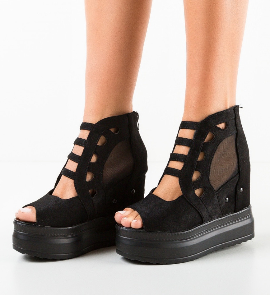 Platforme dama Drinky Negre - Img 5