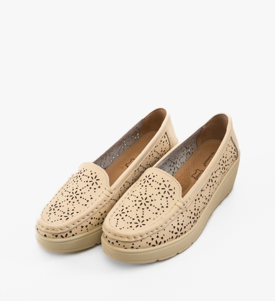 Platforme dama Myzy Bej - Img 2