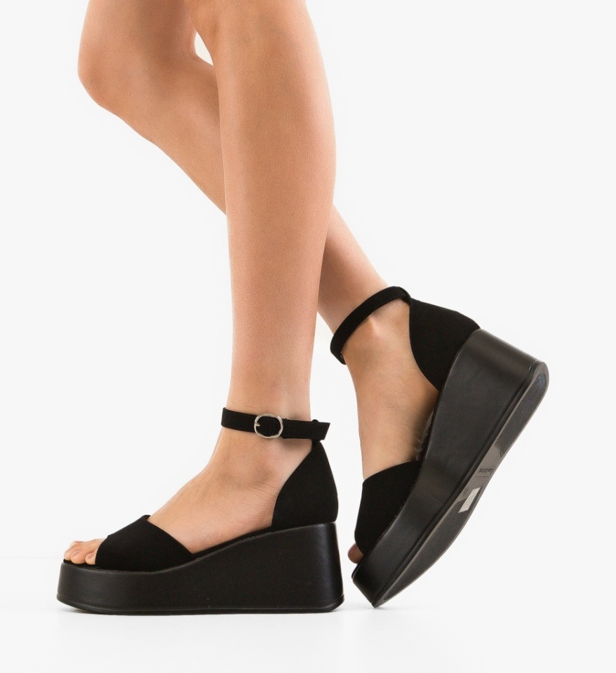 Platforme dama Vaska Negre - Img 4
