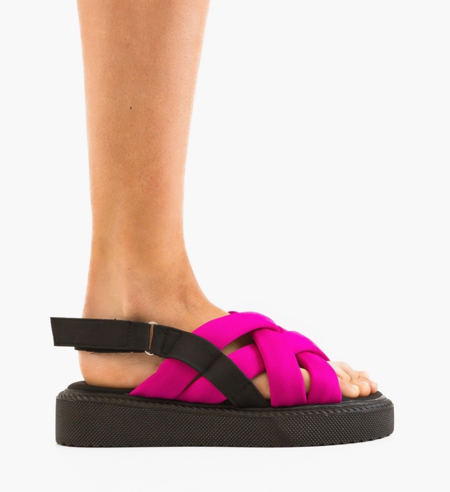 Sandale dama Galeas Fuchsia - Img 2