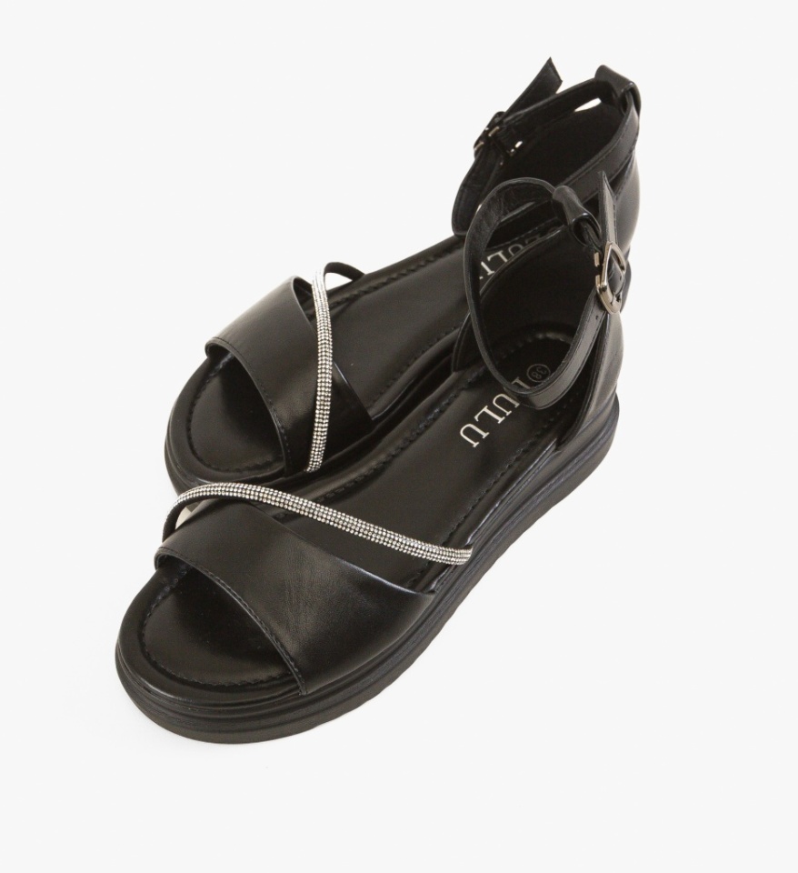Sandale dama Hazze Negre - Img 2