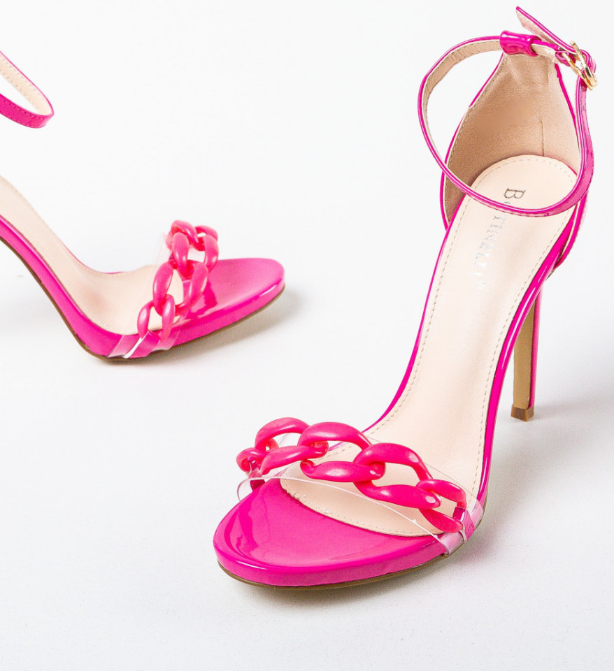Sandale dama Juyla Fuchsia - Img 3