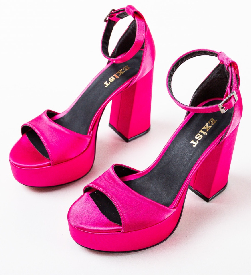 Sandale dama Katina Fuchsia - Img 4