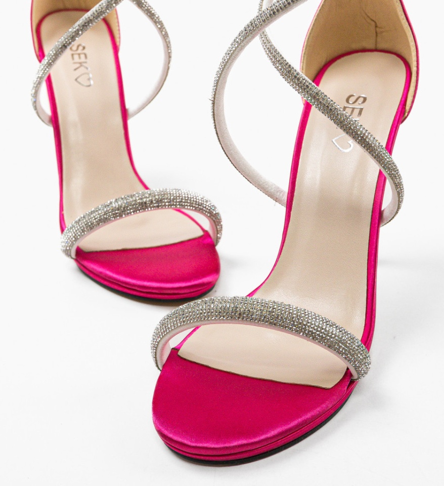 Sandale dama Keef Fuchsia - Img 10