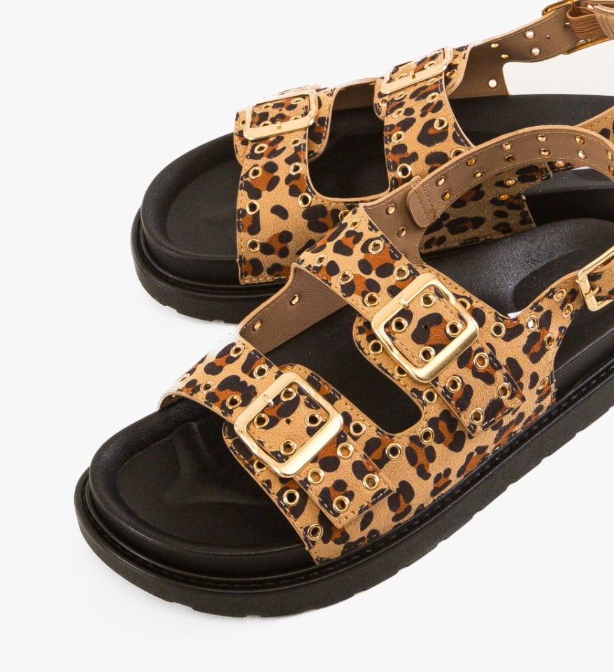 Sandale dama Rhea Animal Print - Img 2