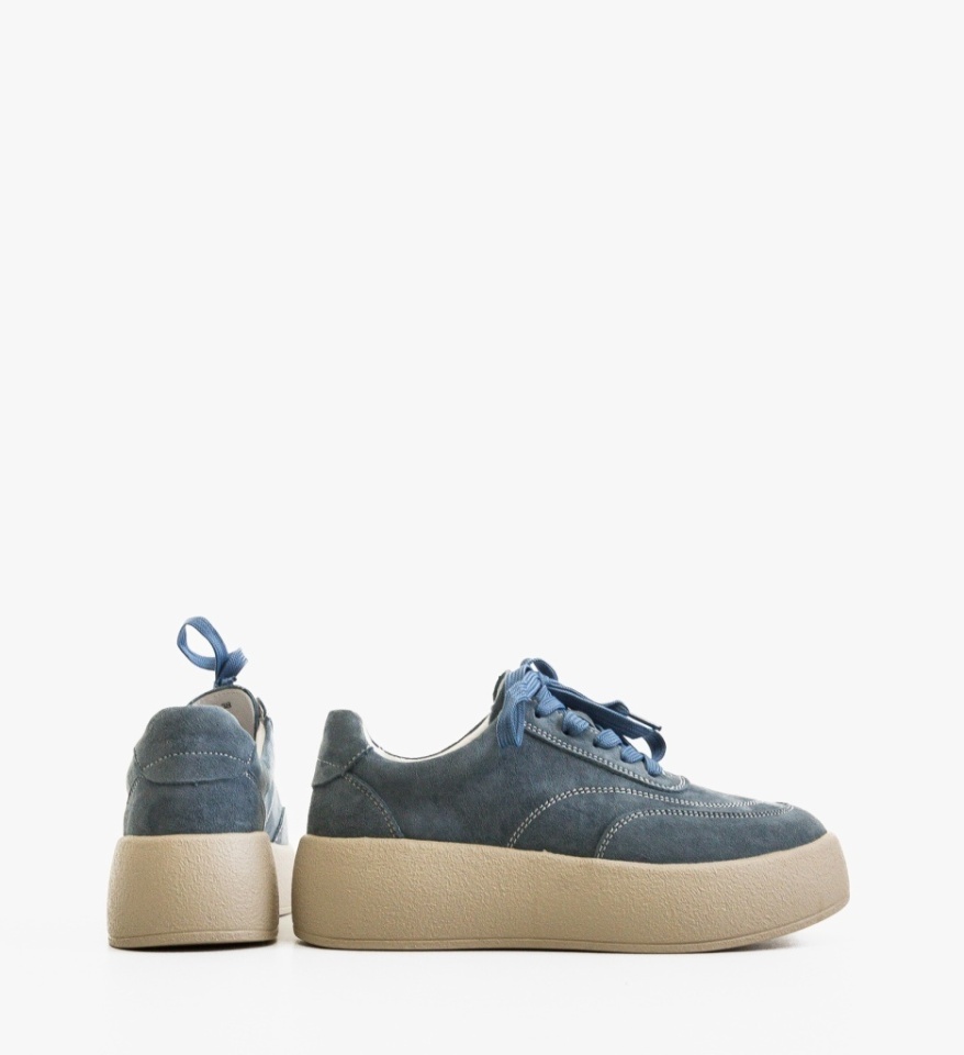 Sneakers dama Brittni Albastri - Img 4