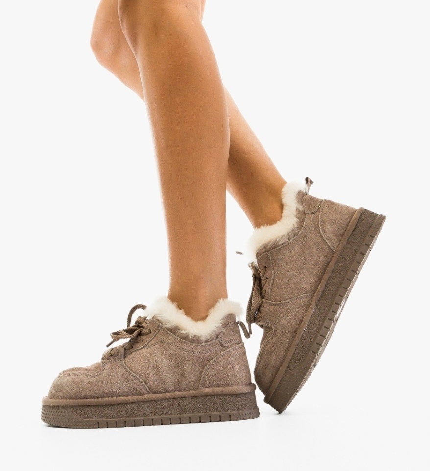 Sneakers dama Caberme Gri - Img 5