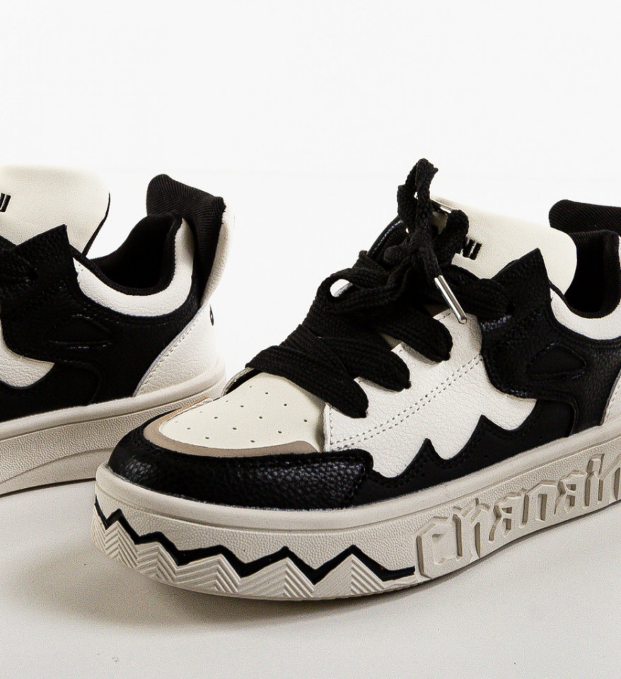 Sneakers dama Chaoini Bej - Img 3