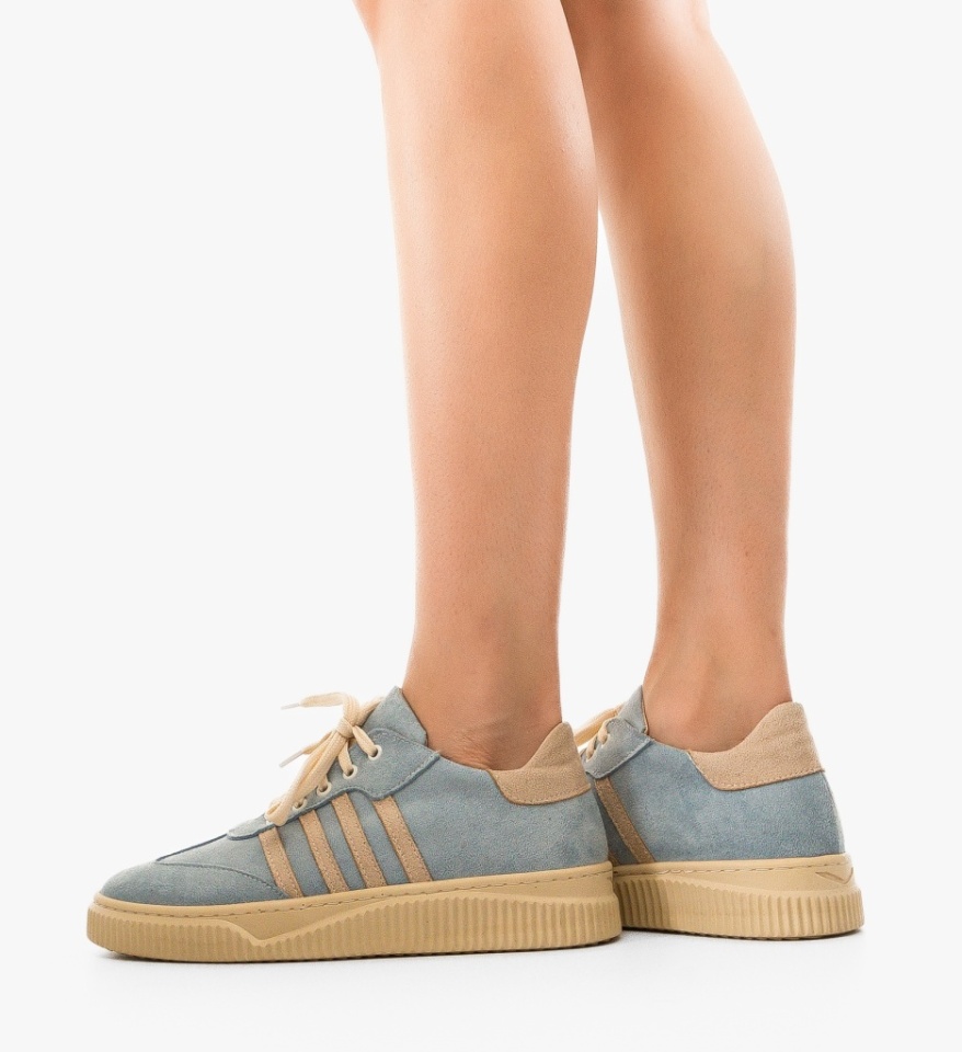 Sneakers dama Crimson Albastri - Img 6