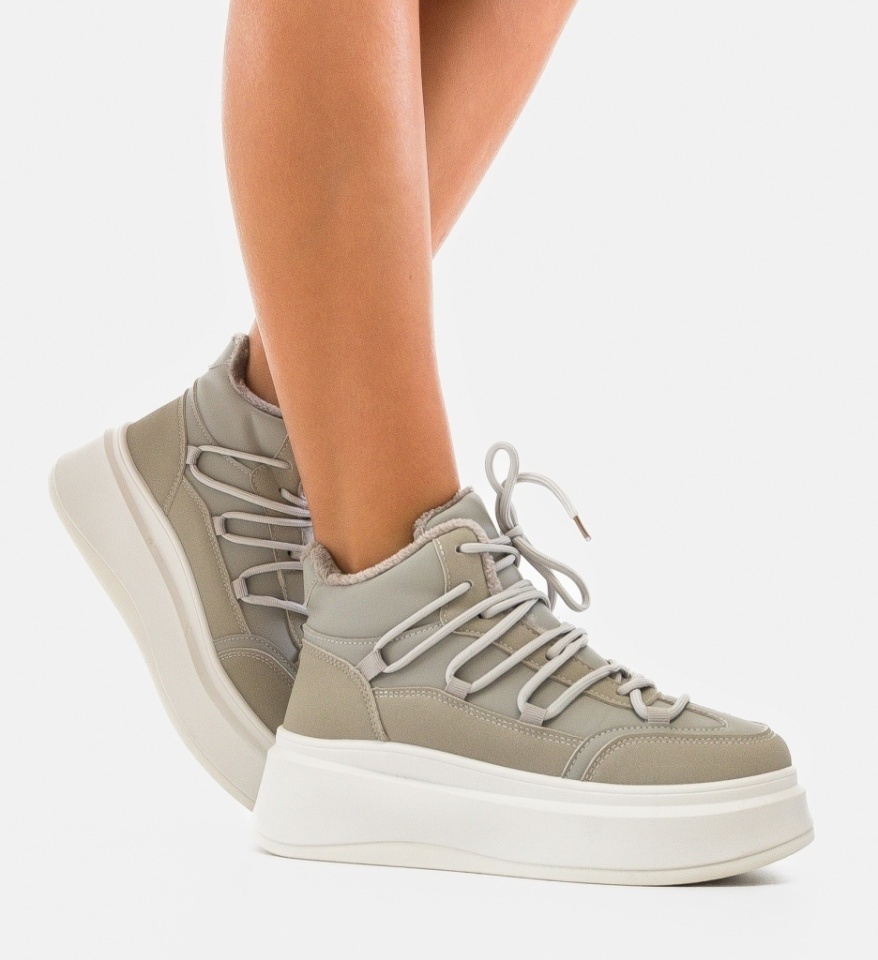 Sneakers dama Doldus Gri - Img 5