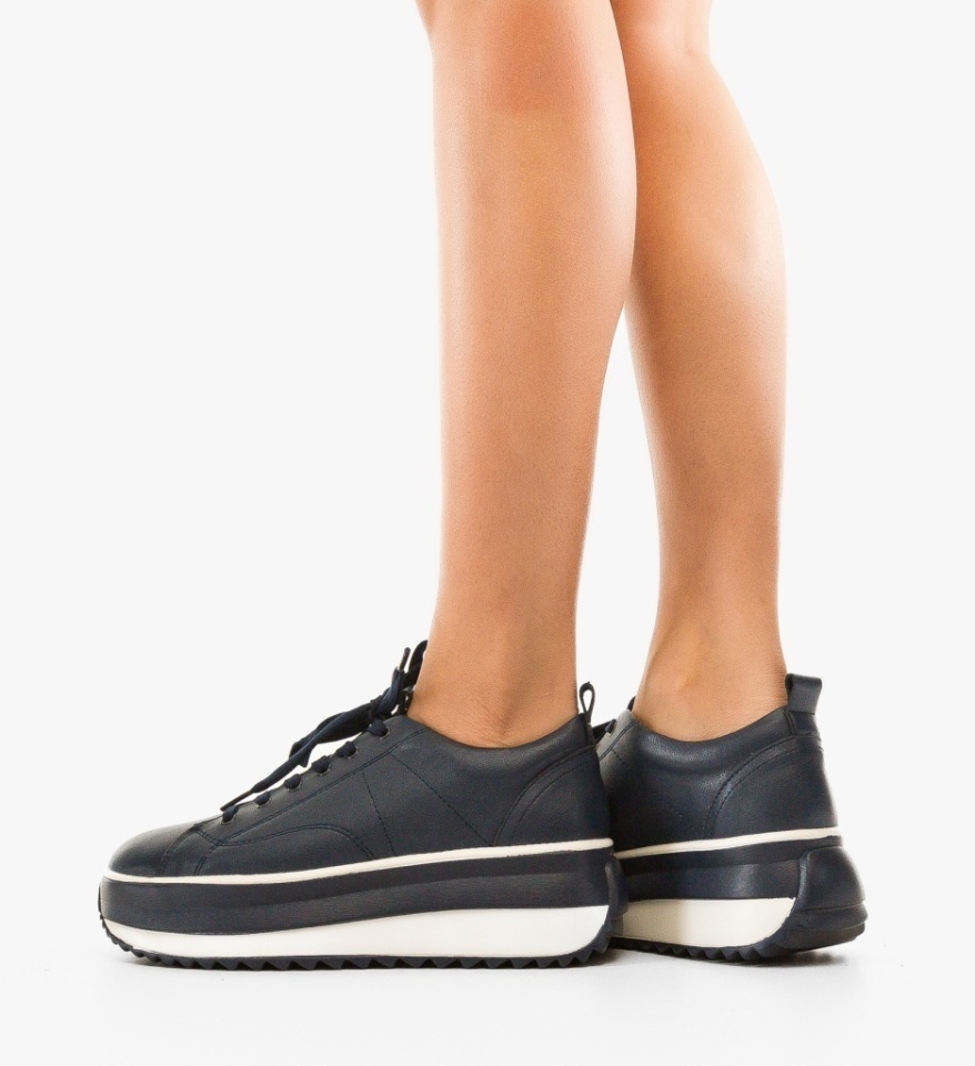 Sneakers dama Ferama Bleumarin - Img 5