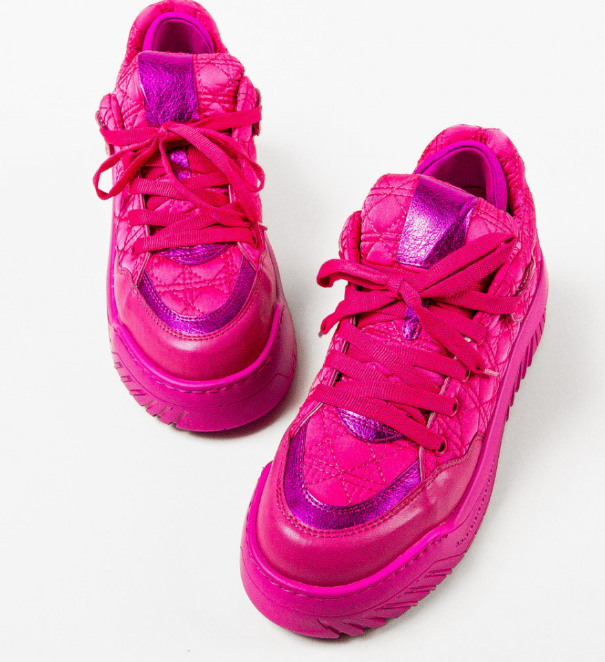 Sneakers dama Gaston Fuchsia - Img 10