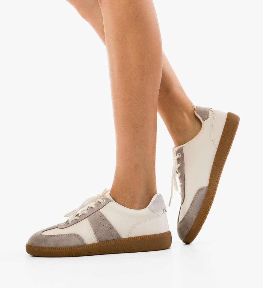 Sneakers dama Gazelle Gri - Img 5