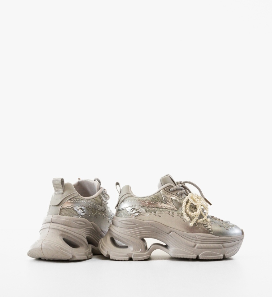Sneakers dama Griffith Gri - Img 5