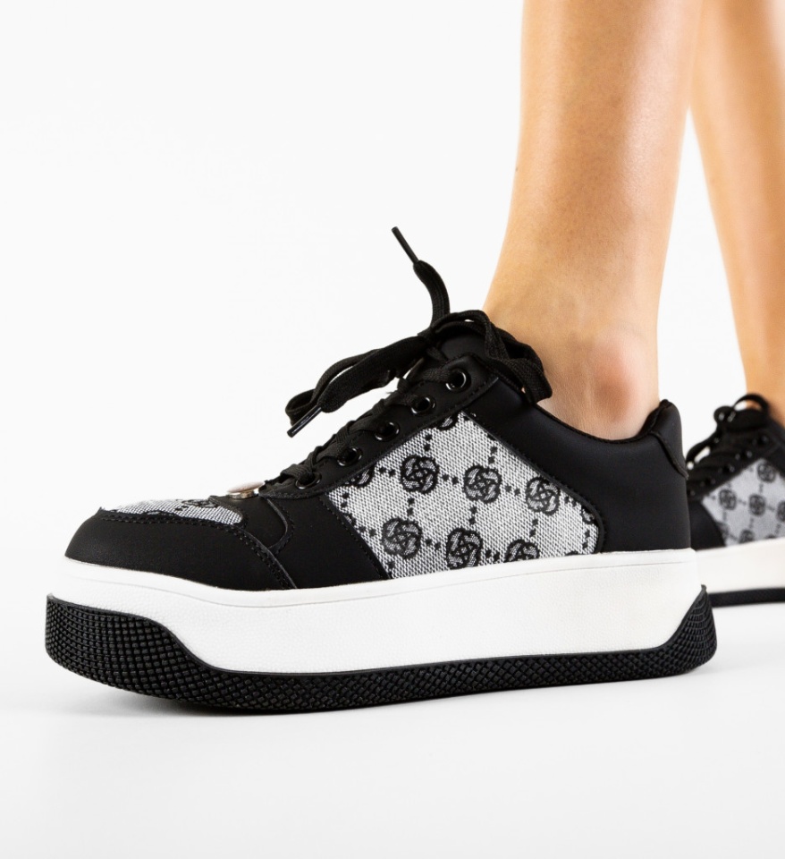 Sneakers dama Guett Negri 2 - Img 4