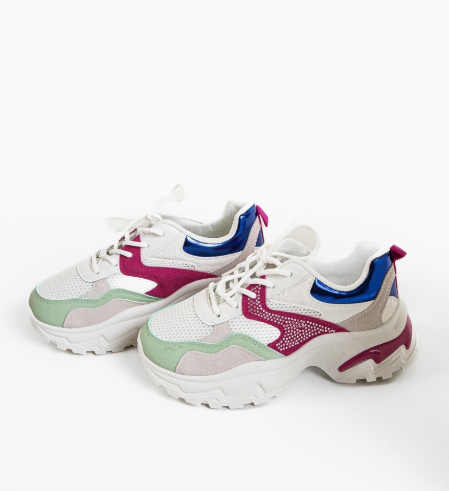 Sneakers dama Leonarda Fuchsia - Img 3