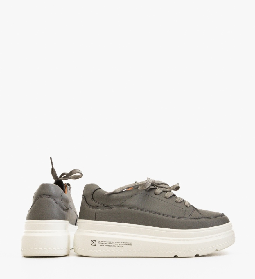 Sneakers Dama Moon Gri 2 - Img 2