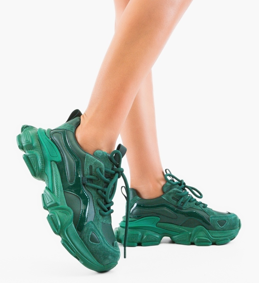 Sneakers dama Noryha Verzi - Img 6