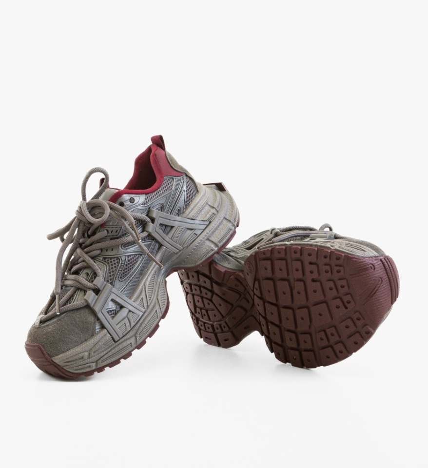 Sneakers dama Okkos Gri - Img 2