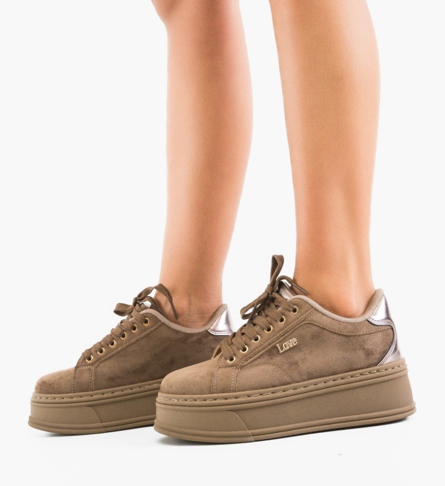 Sneakers dama Rown Khaki - Img 6