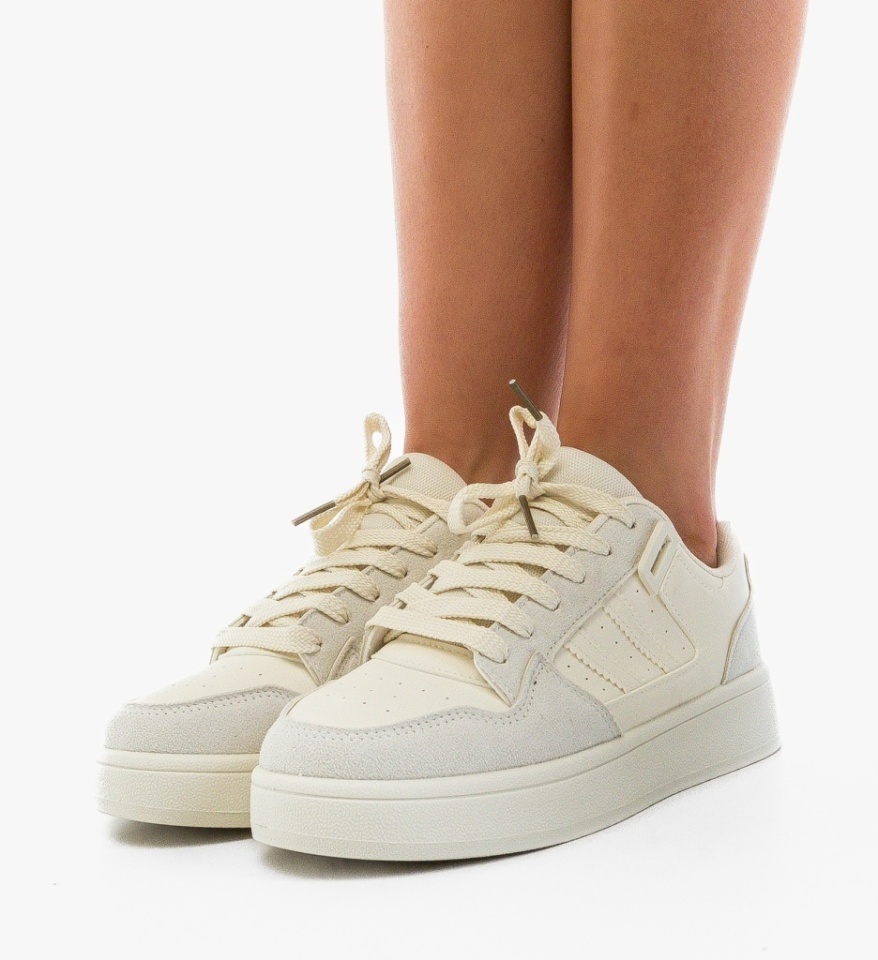 Sneakers dama Spring Bej - Img 6