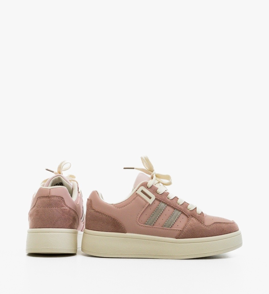 Sneakers dama Spring Roz - Img 4