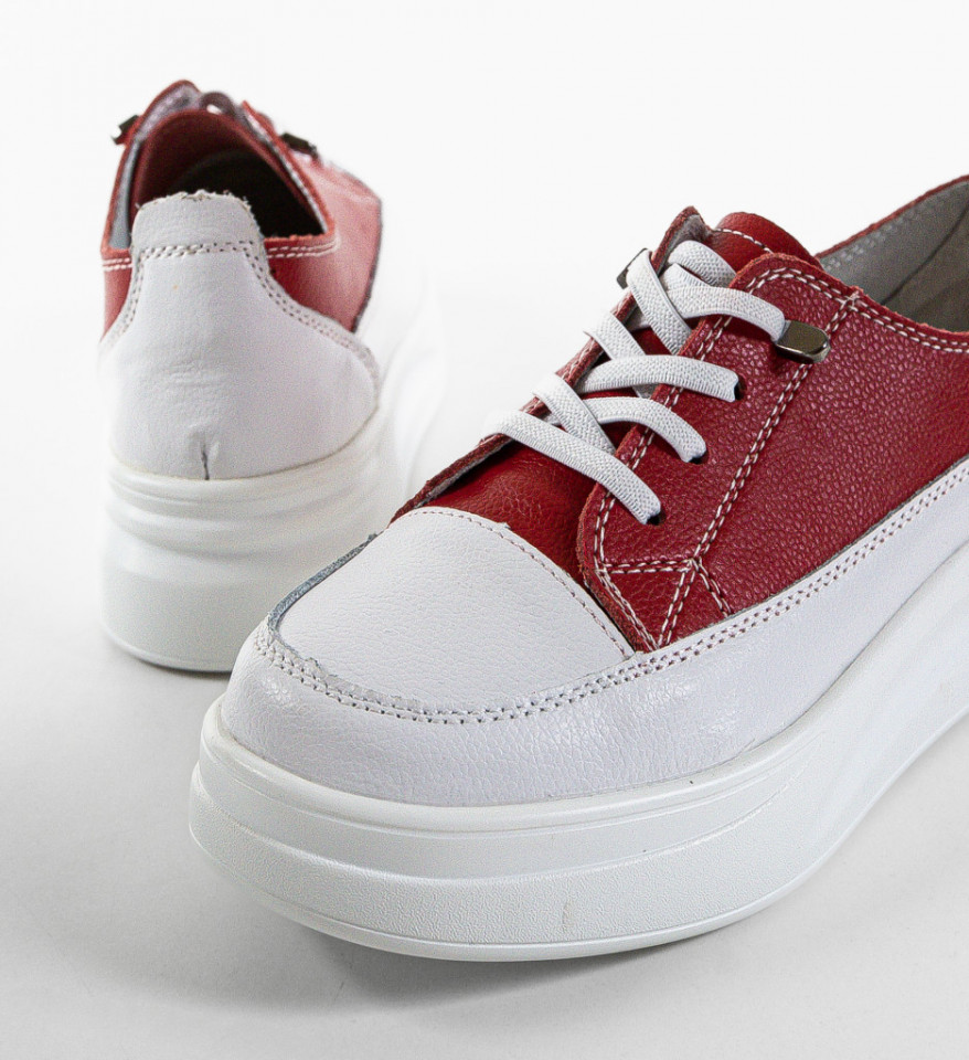 Sneakers dama Versec Rosii - Img 4