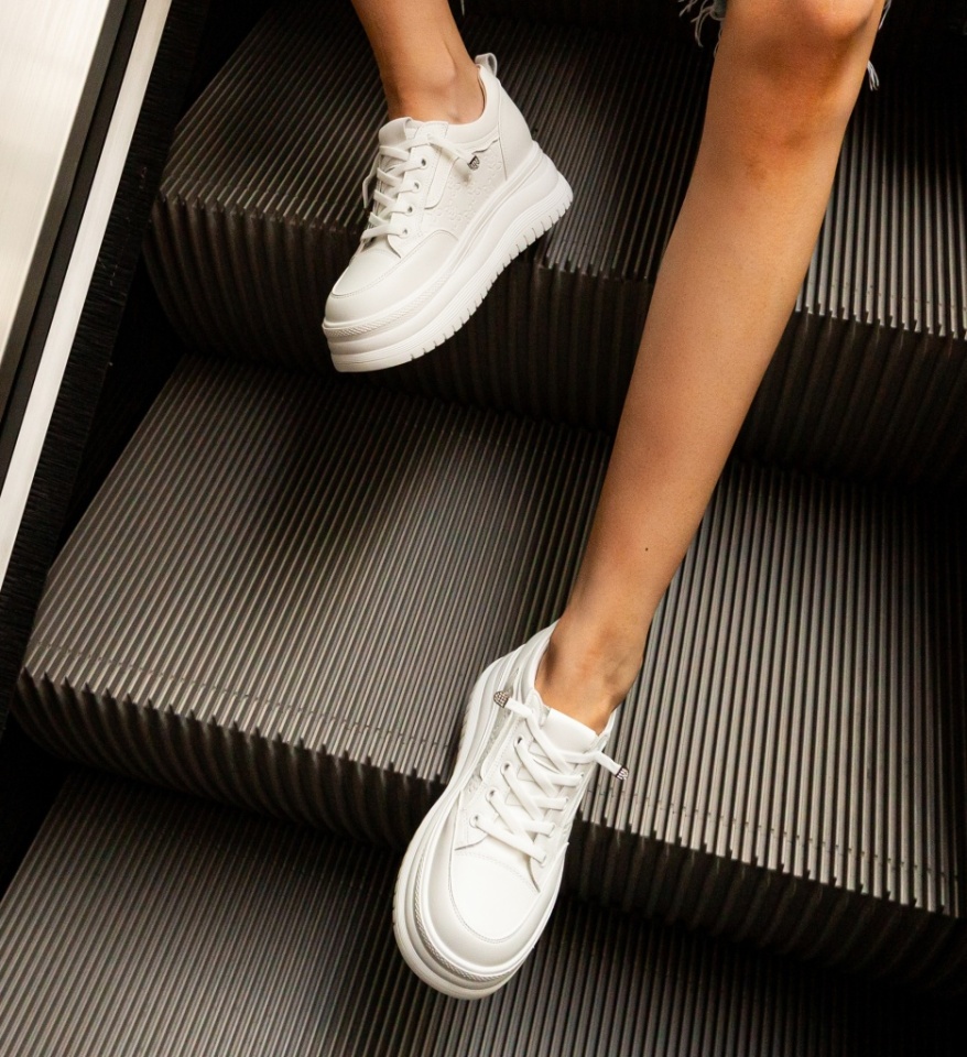 Sneakers dama Zeland Albi - Img 4
