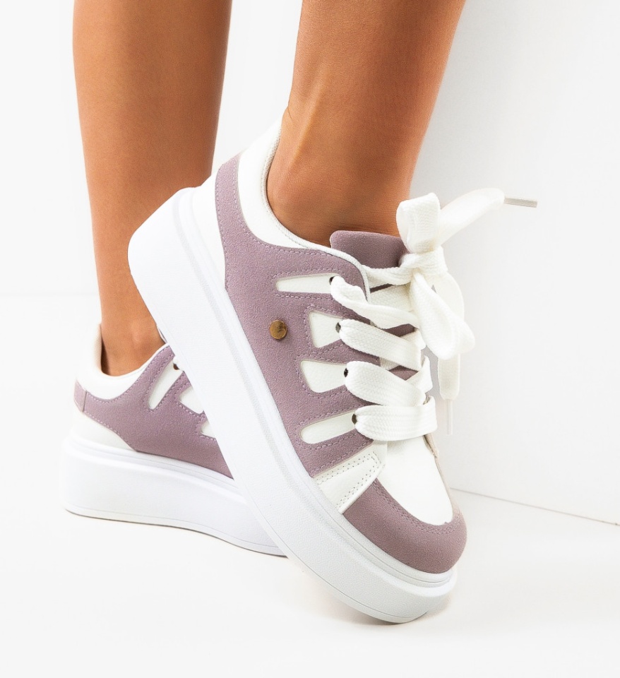 Sneakers dama Zohai Mov - Img 3