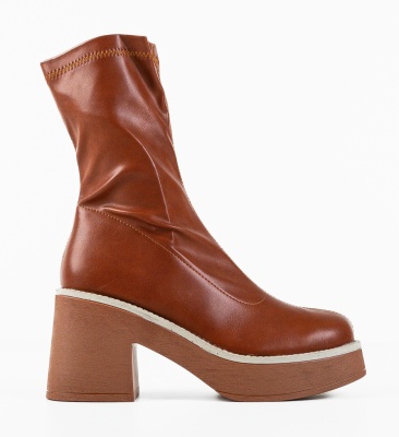 Botine dama Naom Camel