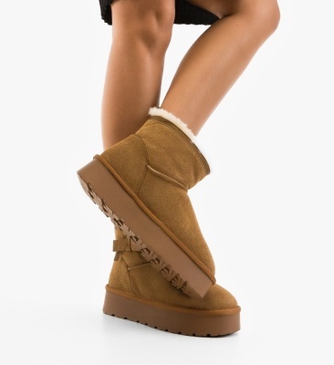 Cizme tip Ug Fondy Camel