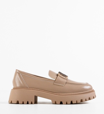 Pantofi Casual dama Ejiro Bej