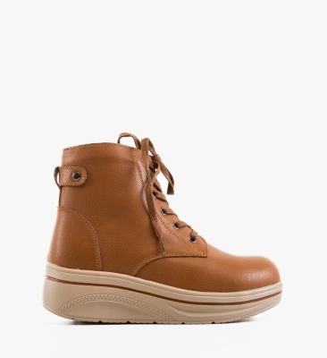 Pantofi Casual Lakiob Camel 2
