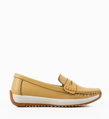 Pantofi Casual Uyteu Galbeni