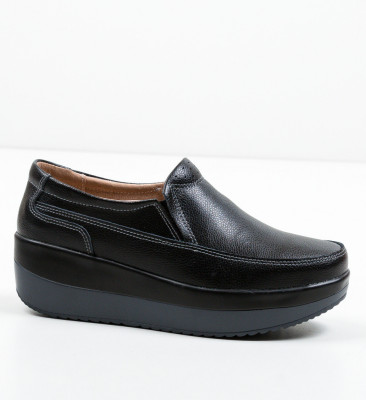 Pantofi Casul Freeman Negri
