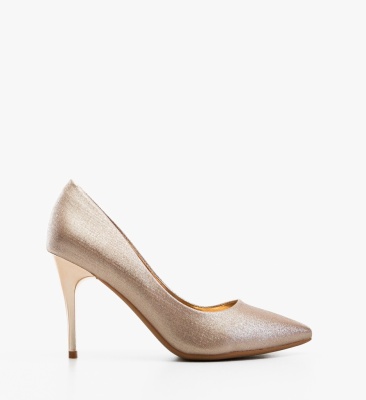 Pantofi cu toc Danube Roze