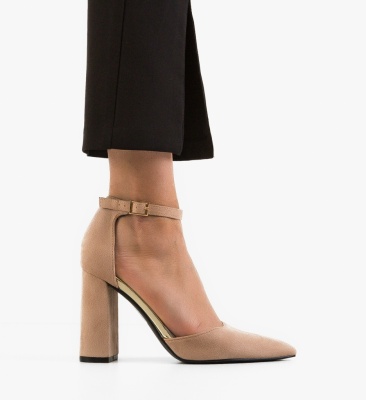 Pantofi dama Abbot Bej